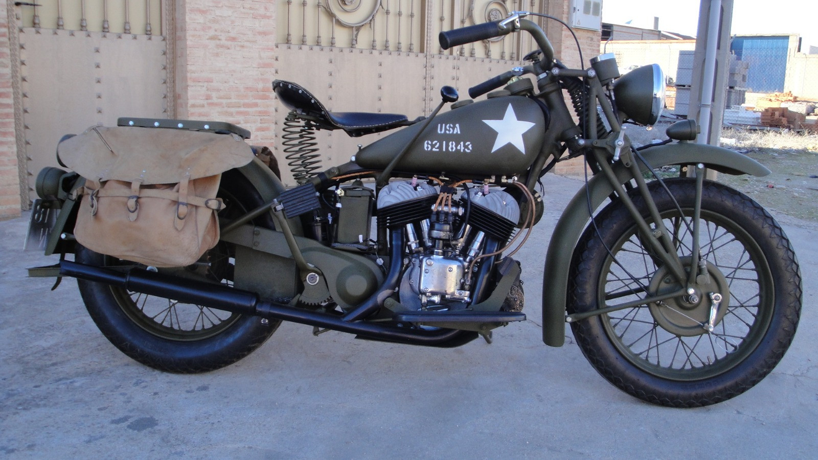 1941 Indian Scout 741 military