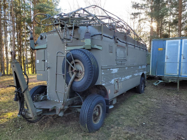 SWEDISH RADARWAGON PS-04/R V121/314, 1967.